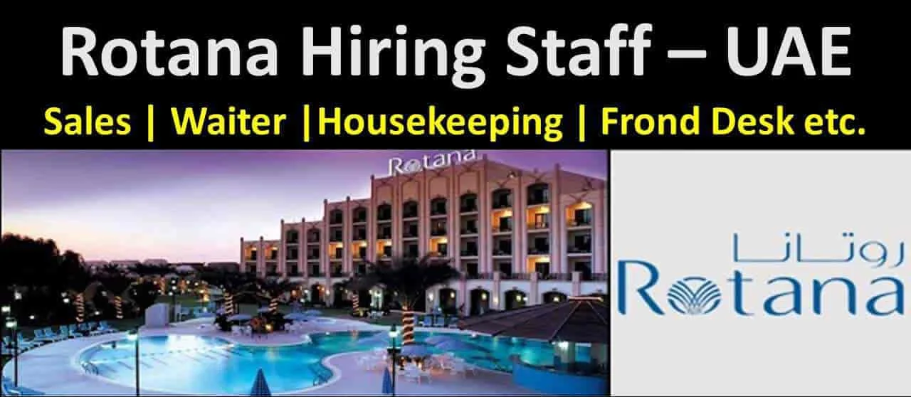 rotana Hotel Careers Job In Dubai